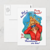 De hairdressers Briefkaarten (Voorkant / Achterkant)