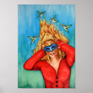 De Hairdressers Fine Art Print