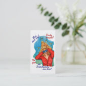 De hairdressers Visitekaartjes (Staand voorkant)