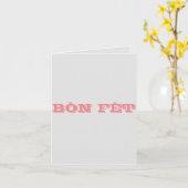 De Haïtiaanse Creoolse Christelijke Kaart van de (Gele Bloem)