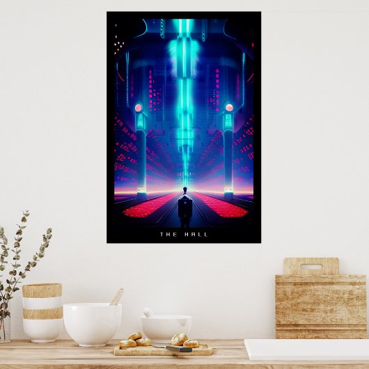 De hal poster (Keuken)