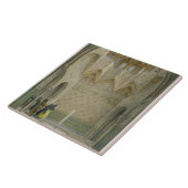 De hal van de Abencerrages, de Alhambra, Granad Tegeltje (Zijkant)