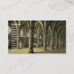 De hal van de messengerzaal, Mont St. Michel, Fran Visitekaartje