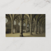 De hal van de messengerzaal, Mont St. Michel, Fran Visitekaartje (Achterkant)