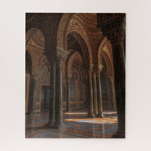 De hal van het oneindige licht legpuzzel (Verticaal)