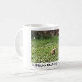 DE HALF VAN DE CHIPMUNK IN OF HALF UIT? KOFFIEMOK (Voorkant links)