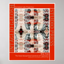 De halfjaarlijkse Gala Luncheon of Cognizance Poster