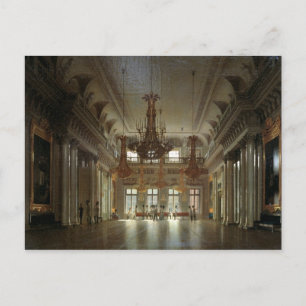 De Hall of the Field Marshal in de winter Briefkaart