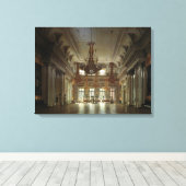 De Hall of the Field Marshal in de winter Canvas Afdruk (Insitu (Houten vloer))