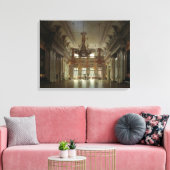 De Hall of the Field Marshal in de winter Canvas Afdruk (Insitu (Woonkamer))