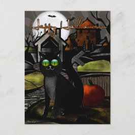 De HALLOEEN VAN DE HALLOWEN VAN DE HULPVOLK Briefkaart