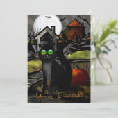 De HALLOEEN VAN DE HALLOWEN VAN DE HULPVOLK Kaart (Staand voorkant)