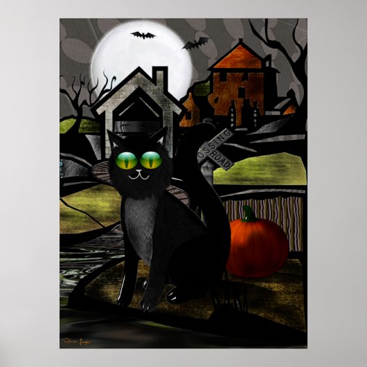 De HALLOEEN VAN DE HALLOWEN VAN DE HULPVOLK Poster (Voorkant)
