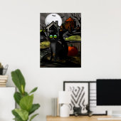 De HALLOEEN VAN DE HALLOWEN VAN DE HULPVOLK Poster (Thuiskantoor)