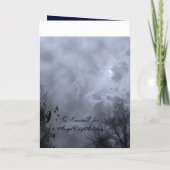 De Halloween Achtervolgde Uitnodiging van de (Achterkant)