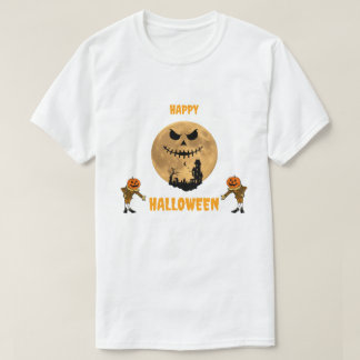 De Halloween avond staat bol van de betovering. T-shirt