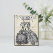 De halloween-bal briefkaart (Staand voorkant)