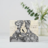 De halloween-bal briefkaart (Staand voorkant)