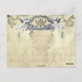 De halloween-bal briefkaart (Achterkant)