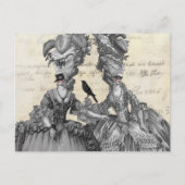 De halloween-bal briefkaart (Voorkant)