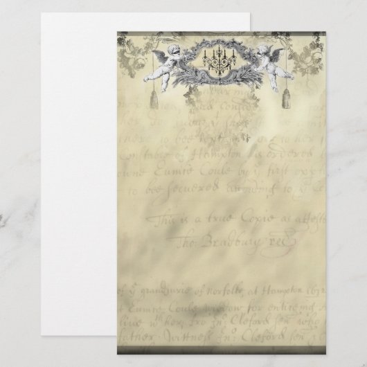 De halloween-bal briefpapier (Voorkant / Achterkant)