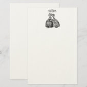 De halloween-bal briefpapier (Voorkant / Achterkant)