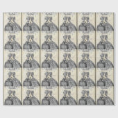 De halloween-bal cadeaupapier (Vlak)