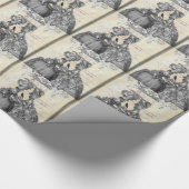 De halloween-bal cadeaupapier (Hoek)