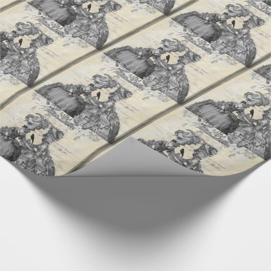 De halloween-bal cadeaupapier (Hoek)