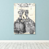 De halloween-bal canvas afdruk (Insitu (Houten vloer))