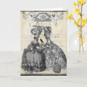 De halloween-bal kaart (Gele Bloem)