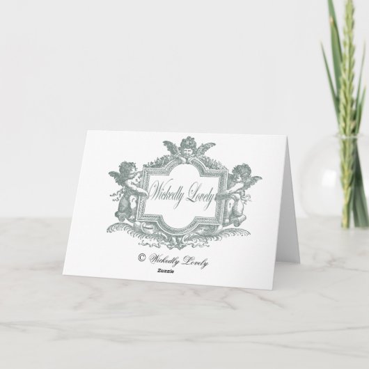 De halloween-bal kaart (Achterkant)