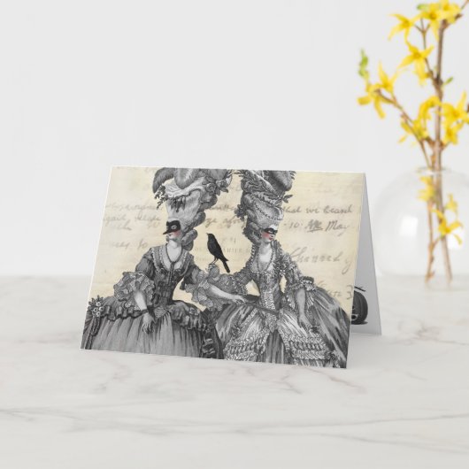 De halloween-bal kaart (Gele Bloem)