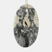 De halloween-bal keramisch ornament (Rechts)