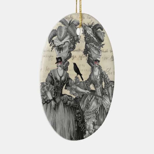 De halloween-bal keramisch ornament (Rechts)