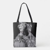 De halloween-bal tote bag (Achterkant)