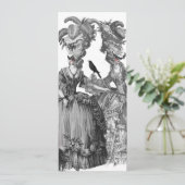 De Halloween Ball kaart (Staand voorkant)