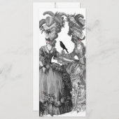 De Halloween Ball kaart (Voorkant / Achterkant)