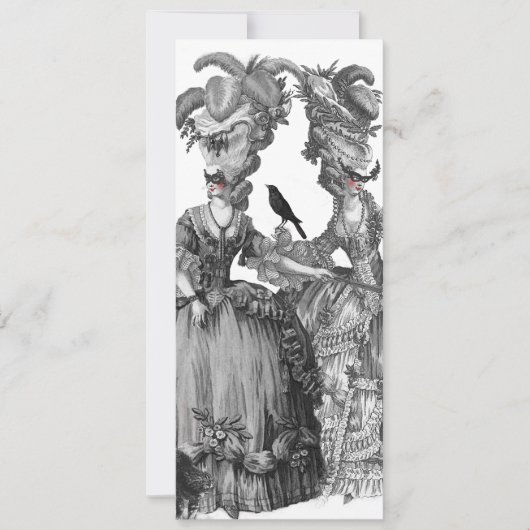 De Halloween Ball kaart (Voorkant)