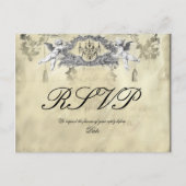 De Halloween Ball RSVP Uitnodiging Briefkaart (Voorkant)