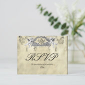 De Halloween Ball RSVP Uitnodiging Briefkaart (Staand voorkant)