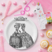 De halloween Ball (witte achtergrond) Papieren Bordje (Feest)