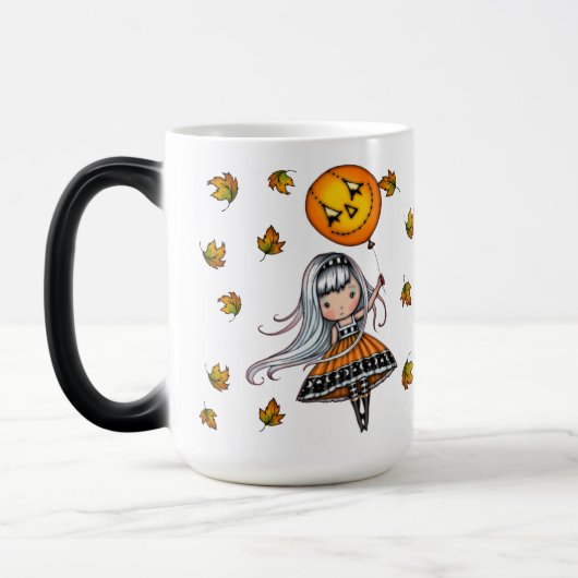 De Halloween Ballon Mooie Magische Mok (Links)