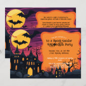 De Halloween Bash van Spooky Squad Kaart (Voorkant / Achterkant)