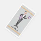 De Halloween Butler Servet (Hoek)