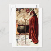 De Halloween Cauldron Briefkaart (Voorkant / Achterkant)