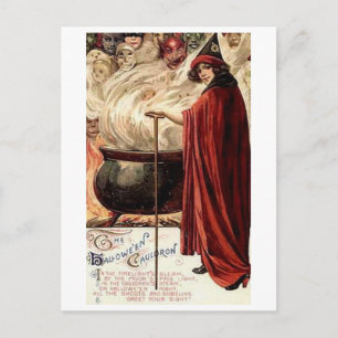 De Halloween Cauldron Briefkaart