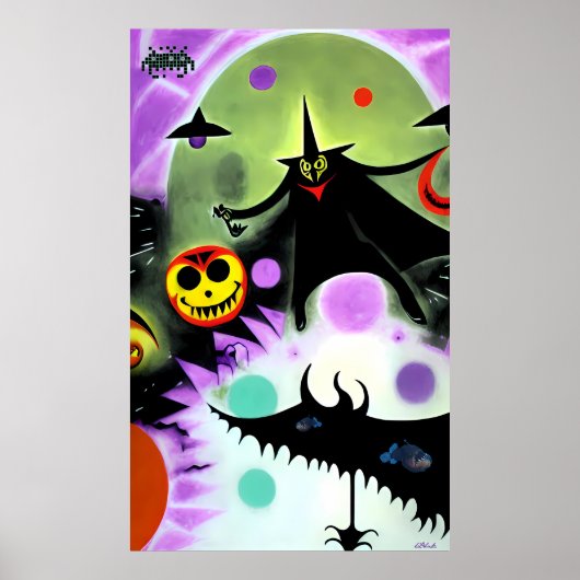 De Halloween Droom Poster (Voorkant)
