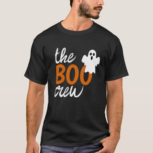 De Halloween-familie van de Boo Crew T-shirt (Voorkant)