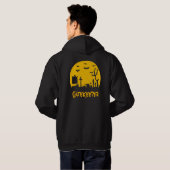 De Halloween Gatekeeper Mannen Hoodie (Achterkant volledig)